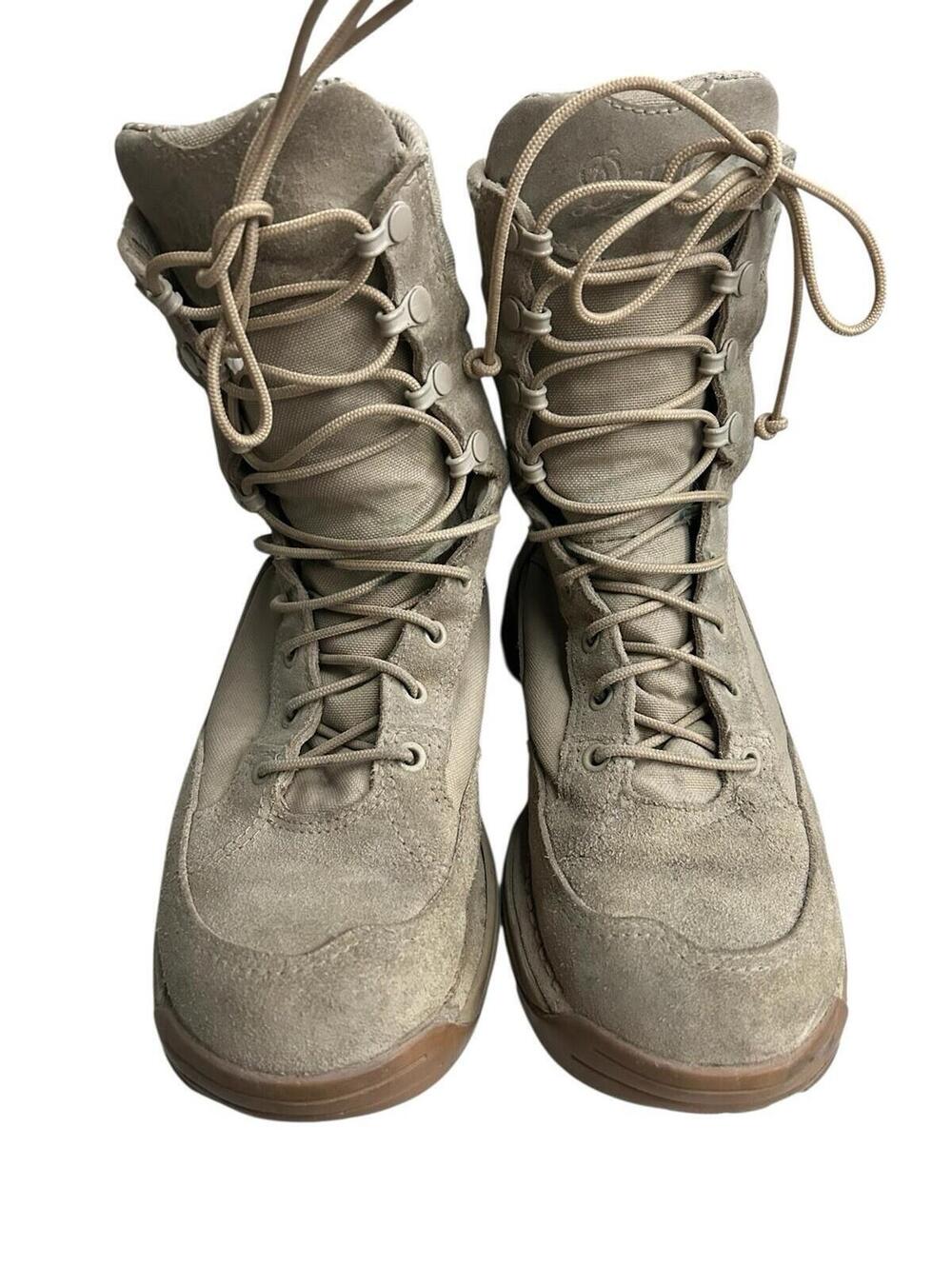 Danner Rivot TFX 8” Tactical Boots Tan USA Mens 9 D Military Vibram